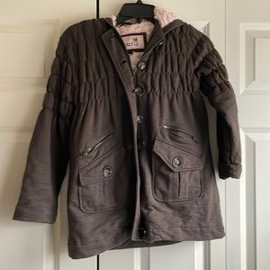 Girls size Medium brown coat